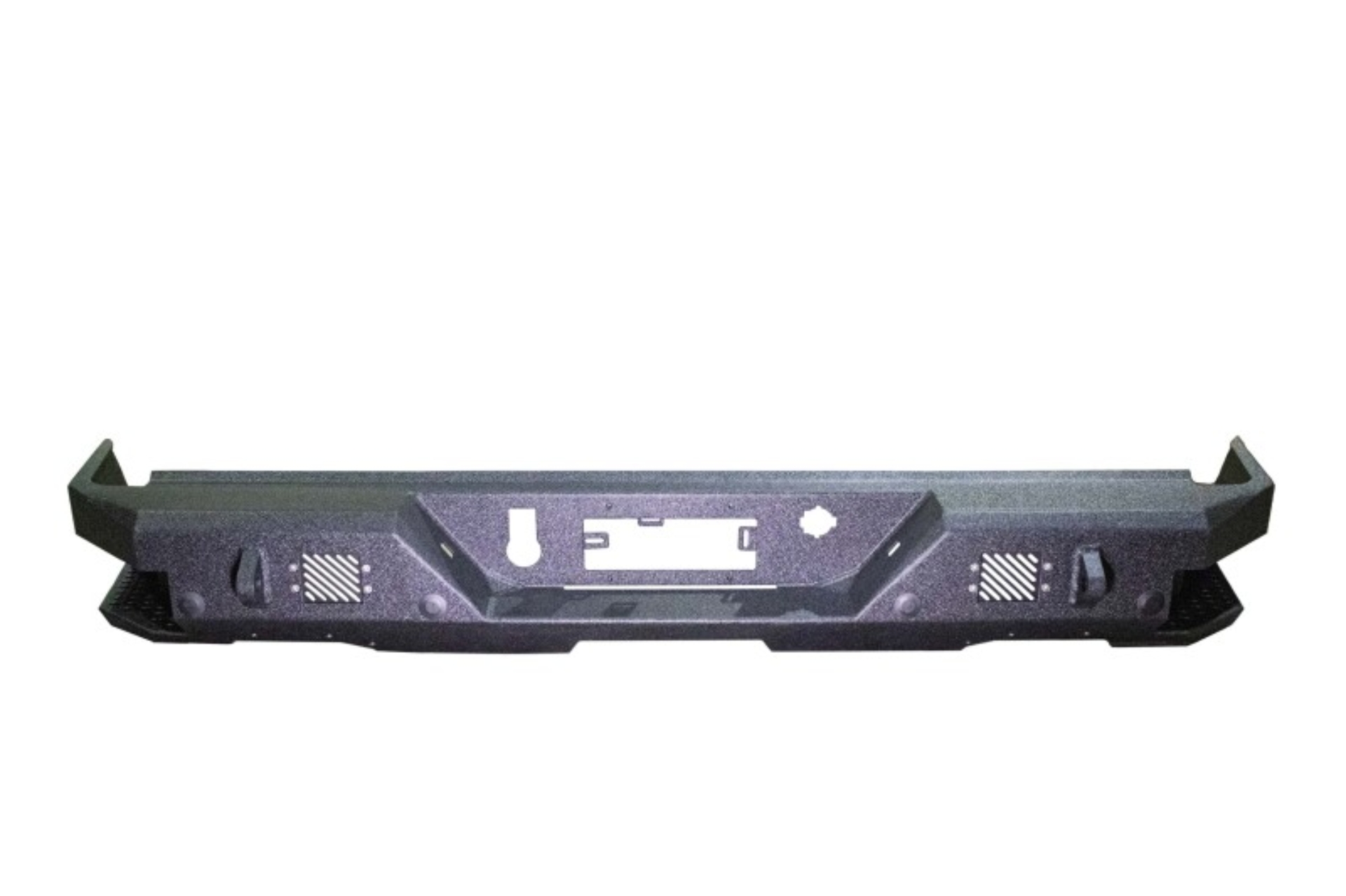 Picture of Fishbone Offroad 19-22 Chevy Silverado 1500 Rockfish Rear Bumper - Black Texture