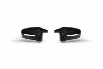 Picture of Akrapovic 2021+ BMW (G87) M2, (G80) M3 & (G82) M4 Mirror Cap Set- Gloss Carbon