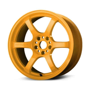 Picture of Gram Lights 57DR 18x9.5 +12 5x114.3 Mach Yellow