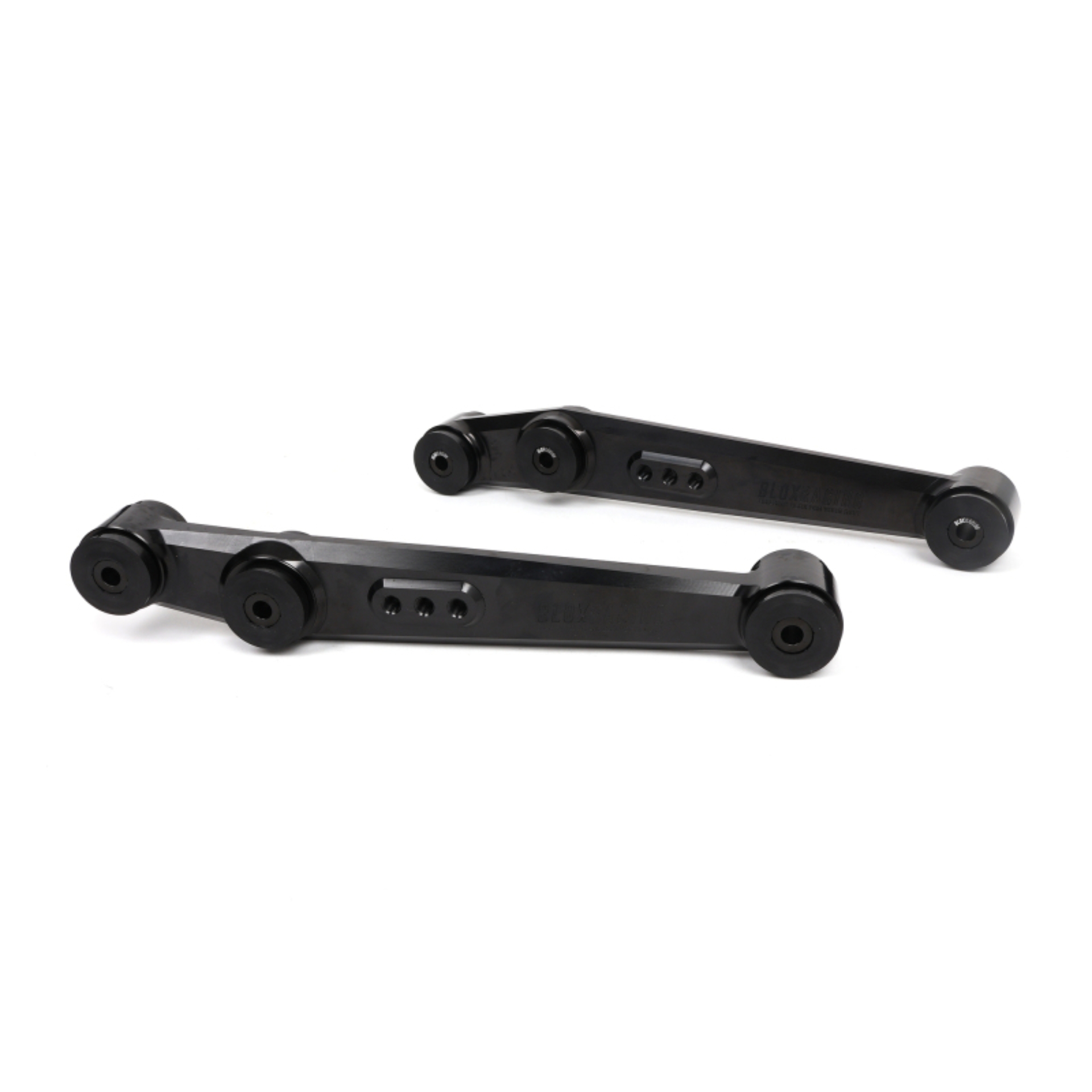 Picture of BLOX Racing 90-01 Integra, 89-95 Civic, CRX, Del Sol V2 Billet Rear LCA Poly Bushings - Black