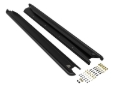 Picture of aFe POWER 15-19 Subaru Outback H4 2.5L / H6 3.6L Terra Guard Trail Slider Steps - Black