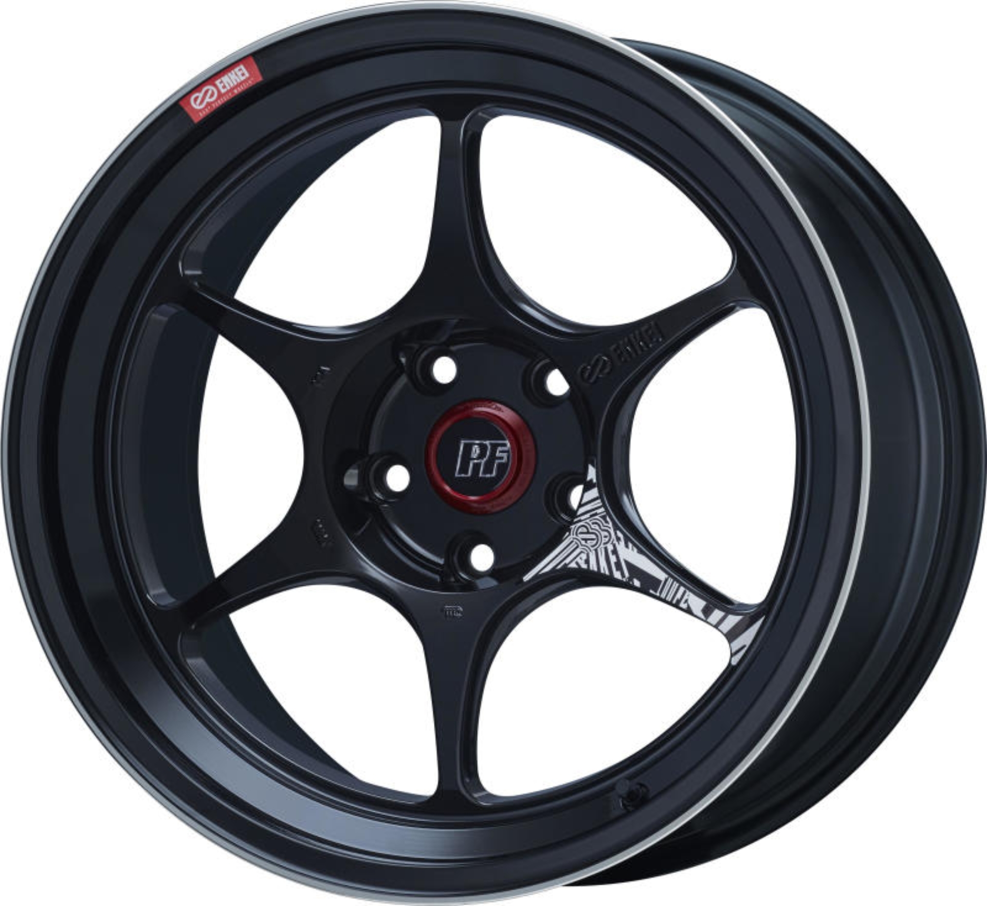 Picture of Enkei PF06 18x9.5 5x100 40mm Offset 75mm Bore Black Machined