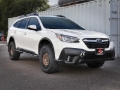 Picture of aFe POWER 20-23 Subaru Outback H4 2.4L (t) / H4 2.5L Terra Guard Trail Slider Steps - Black