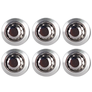 Picture of BLOX Racing New Fender Washers Kit M6 12pt - 6pc Large Diameter Silver