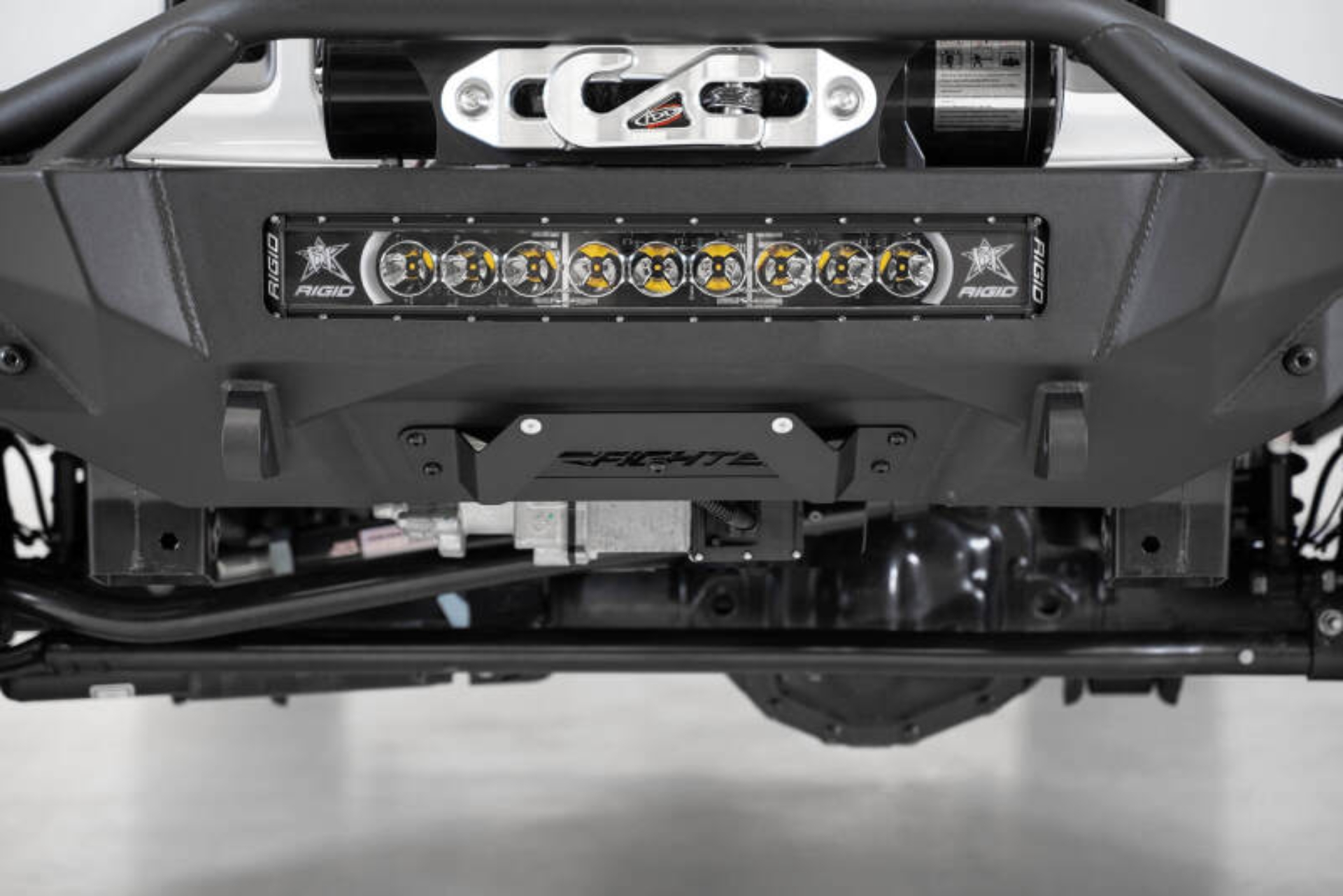 Picture of Addictive Desert Designs 07-23 Jeep JK/JL/JT Stealth Fighter Front License Plate Bracket