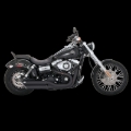 Picture of Vance & Hines Harley-Davidson 08-17 Dyna / Fatbob/ Wide Glide Twin Slash 3in Slip-On Exhaust