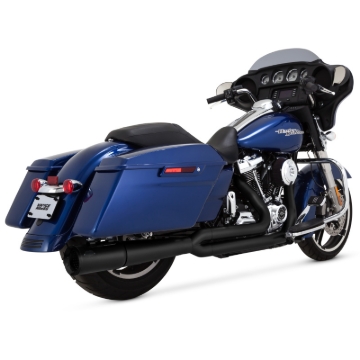 Picture of Vance & Hines HD Dresser 17-22 Pro Pipe 2-1 Black PCX Full System Exhaust