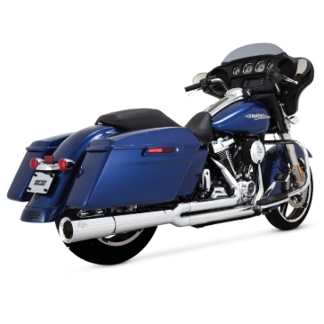 Picture of Vance & Hines HD Dresser 17-22 Pro Pipe Chrome PCX Full System Exhaust