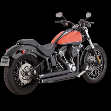 Picture of Vance & Hines 18-22 Harley-Davidson Softail/ Big Shots Staggered PCX Full System Exhaust - Black