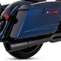 Picture of Vance & Hines HD Dresser 17-22 Pro Pipe 2-1 Black PCX Full System Exhaust