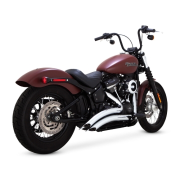 Picture of Vance & Hines 18-22 HD Softail / Street Bob 2-2 PCX Big Radius Full System Exhaust - Chrome
