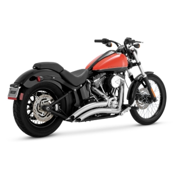 Picture of Vance & Hines HD Softail Big Radius 2-2 86-17 Chrome PCX Full System Exhaust