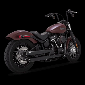 Picture of Vance & Hines 18-22 Harley-Davidson Softail Twin Slash S/OS PCX Slip-On Exhaust - Black