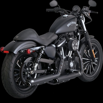 Picture of Vance & Hines HD Sportster 14-22 Twin Slash 3In PCX Slip-On Exhaust
