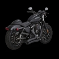 Picture of Vance & Hines HD Sportster 14-22 Big Radius 2-2 Black PCX Full System Exhaust