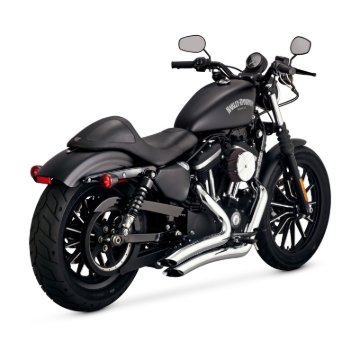 Picture of Vance & Hines HD Sportster 14-22 Big Radius 2-2 Chrome PCX Full System Exhaust