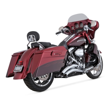 Picture of Vance & Hines HD Dresser 07-16 Big Radius 2-2 Chrome PCX Full System Exhaust