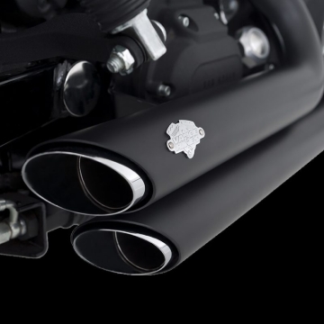 Picture of Vance & Hines HD Dyna 06-11 Shortshots Staggered Bl PCX Full System Exhaust