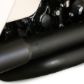 Picture of Vance & Hines HD Dresser Duals 17-22 Header/Heat Shield Black PCX Header Exhaust