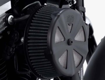 Picture of Vance & Hines Black Skullcap Crown Intake Cover