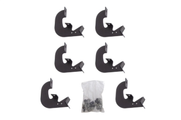 Picture of Dee Zee 19-23 Chevrolet Silverado Running Board Hex Side Step Bracket Kit