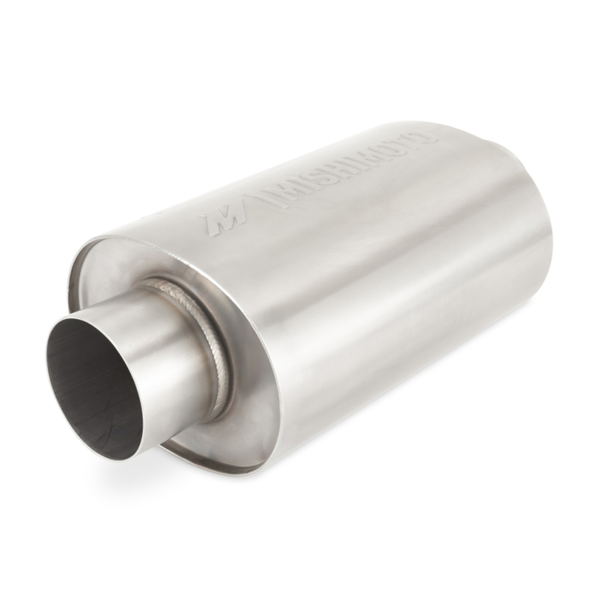 Picture of Mishimoto Universal Resonator with 3in Inlet/Outlet - Brushed