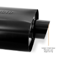 Picture of Mishimoto Muffler with 2.5in Center Inlet/Outlet - Angled Tip - Black