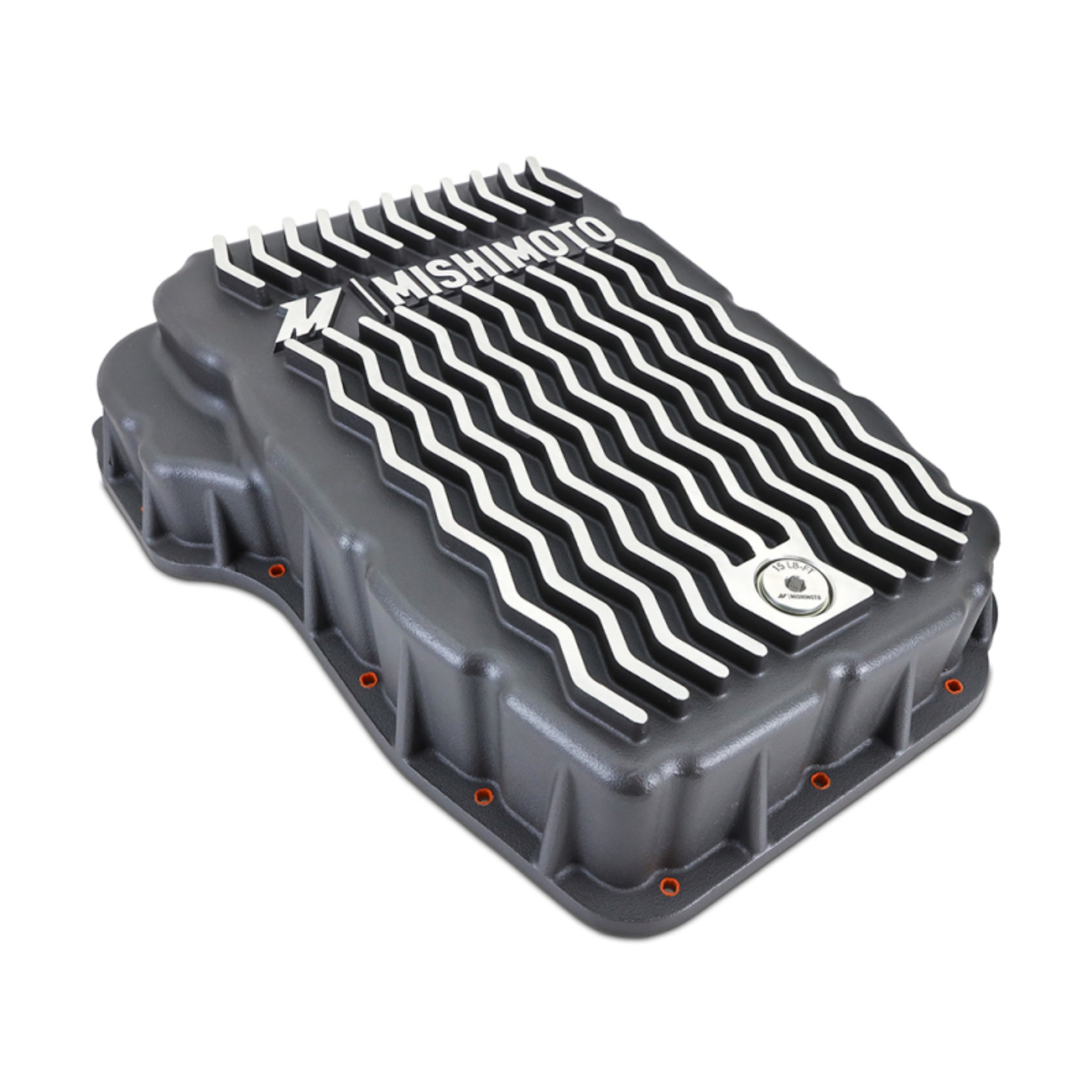 Picture of Mishimoto 2007.5 + Ram 6.7L Cummins 68RFE Transmission Pan - Cast - GR
