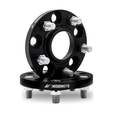 Picture of Mishimoto Wheel Spacers - 5x114.3 - 60.1 - 30 - M12 - Black