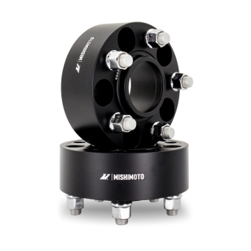 Picture of Mishimoto Wheel Spacers - 5x100 - 56.1 - 50 - M12 - Black