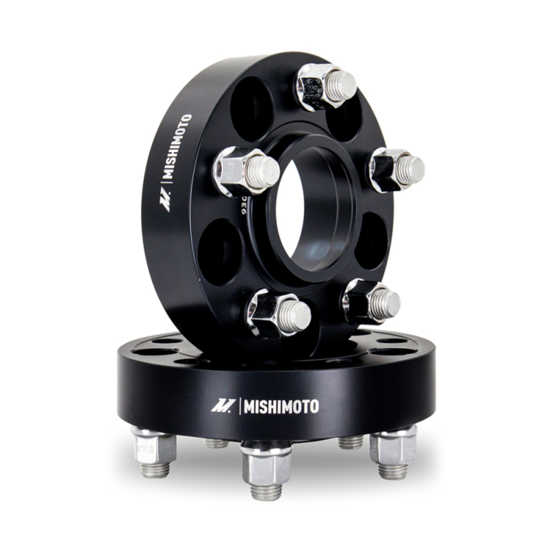 Picture of Mishimoto Wheel Spacers - 5x120 - 67.1 - 35 - M14 - Black