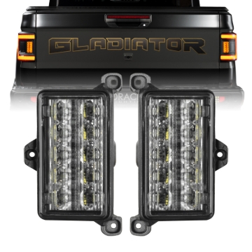 Picture of Oracle Lighting Jeep Gladiator JT Dual Reverse LED Flush Taillight - Amber/White