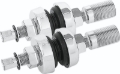 Picture of Progressive 00-17 Harley-Davidson FXST/FLST Chrome Lowering Kit