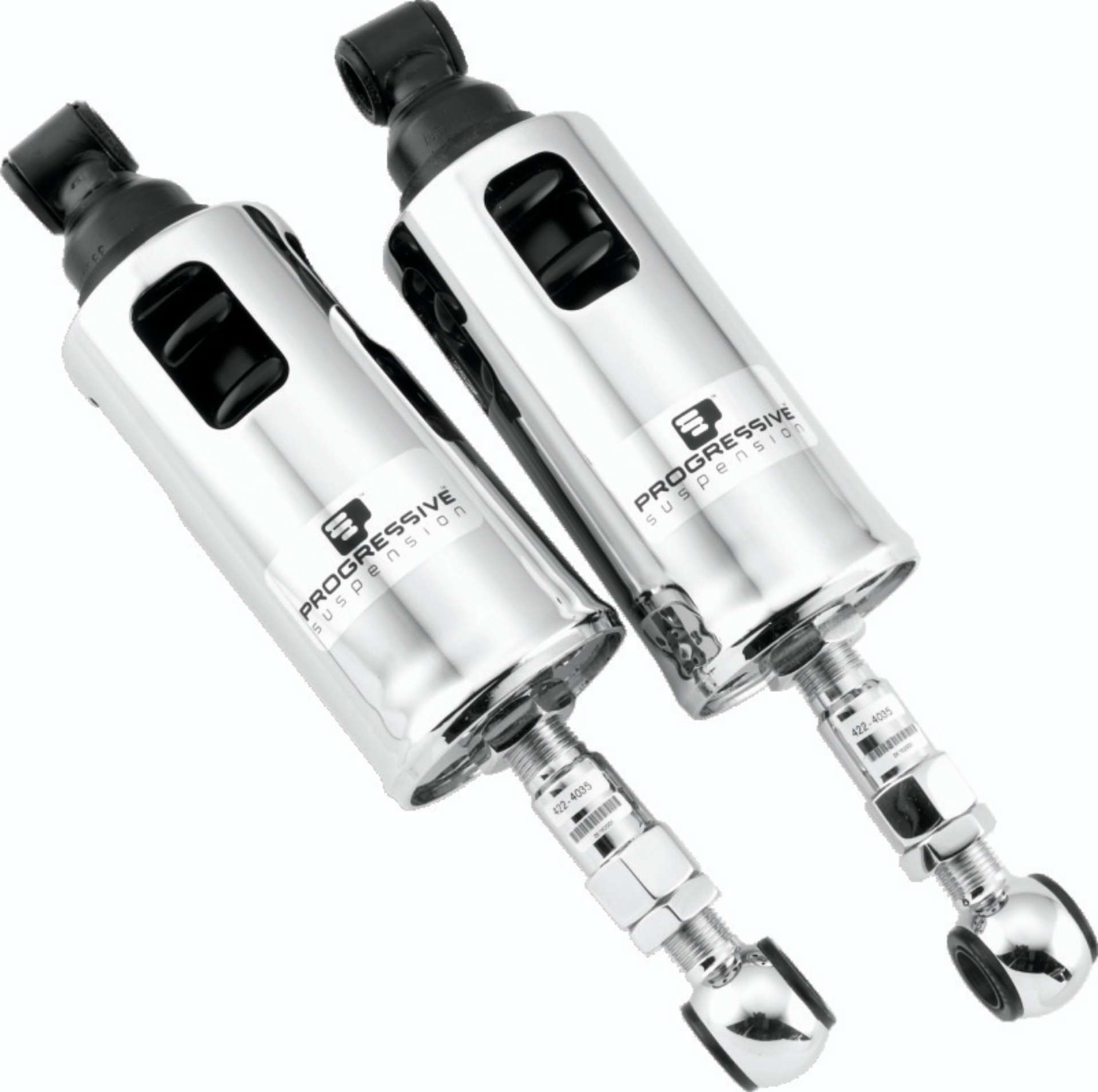 Picture of Progressive 89-99 Harley-Davidson Softail 422 Series Shocks Heavy Duty - Chrome