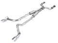 Picture of AWE Tuning 2023 Nissan Z RZ34 RWD Track Edition Cat-Back Exhaust System w/ Chrome Silver Tips