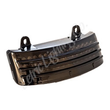 Picture of Letric Lighting Tri-Bar Fndr Taillight LED Smoke