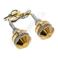 Picture of Letric Lighting Grip Indicators Lights Brass Cap White/Amber