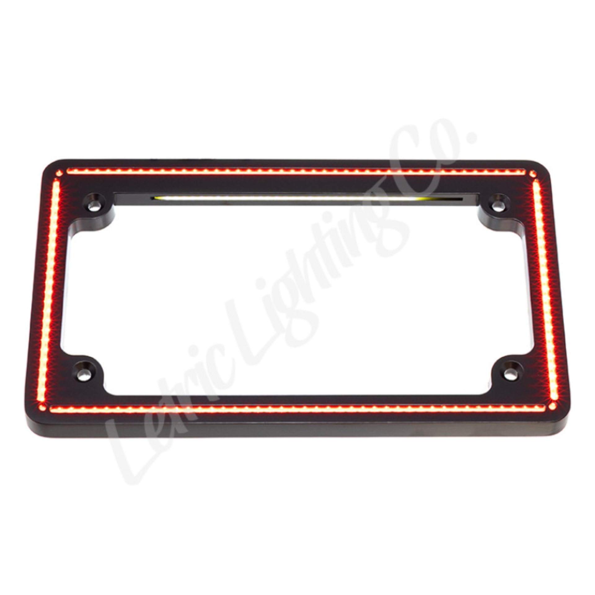 Picture of Letric Lighting 14+ Indian Twin Perfect Plate License Plate Frame Matte Black