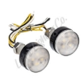 Picture of Letric Lighting Surface Indicators Lights Black White/Amber