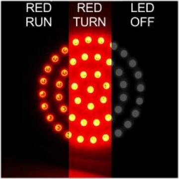 Picture of Letric Lighting LET Bullet Turn Signal Inserts Light Accessories and Wiring - LLC-B7SRR