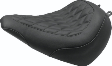 Picture of Mustang 18-21 Harley Street Bob Wide Tripper Passenger Seat Diamond Stitch - Black