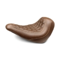 Picture of Mustang 18-21 Harley Low Rider, Sport Glide Wide Tripper Solo Seat Diamond Stitch - Brown