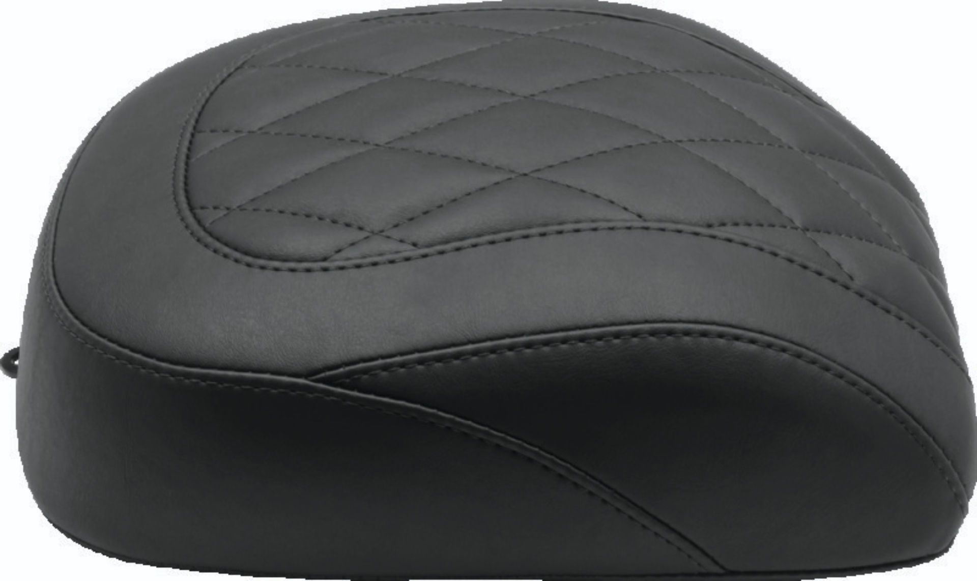 Picture of Mustang 18-21 Harley Fat Boy Wide Tripper Passenger Seat Diamond Stitch - Black