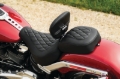 Picture of Mustang 18-21 Harley Fat Boy Wide Tripper Passenger Seat Diamond Stitch - Black