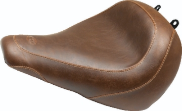 Picture of Mustang 18-21 Harley Fat Boy Wide Tripper Solo Seat - Brown