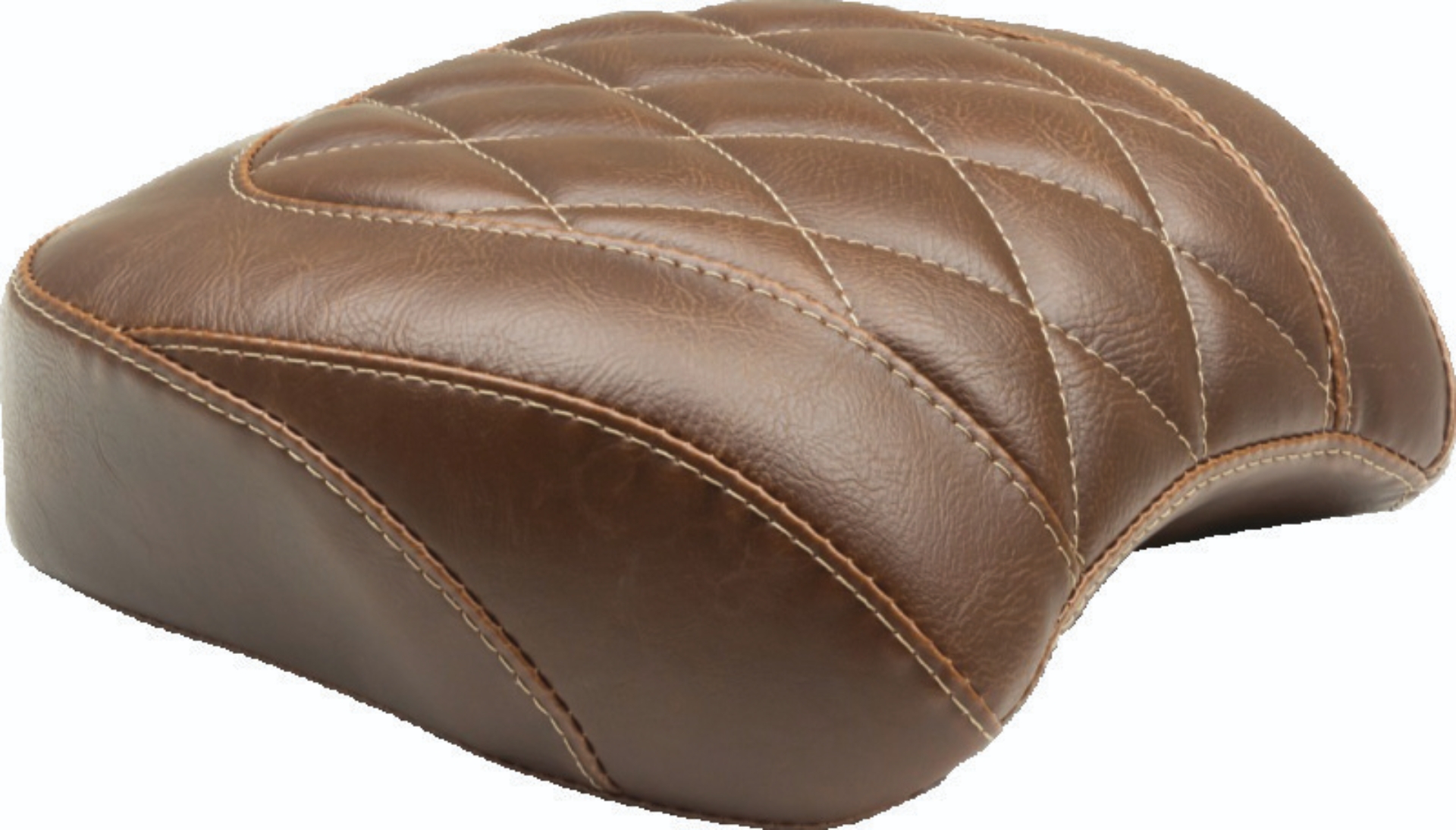 Picture of Mustang 18-21 Harley Fat Bob Wide Tripper Passenger Seat - Brown