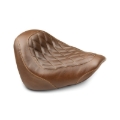 Picture of Mustang 18-21 Harley Fat Bob Wide Tripper Solo Seat Diamond Stitch - Brown