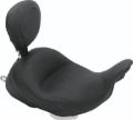Picture of Mustang 08-21 Harley Electra Glide Std,Rd Glide,Rd King,Str Glide Lowdow Touring Solo Seat - Black