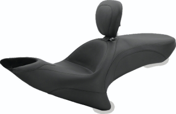 Picture of Mustang 08-21 Harley Rd King, 06-07 Str Glide 1906-07,00-05 Eagle Touring Solo Seat Diamond - Black