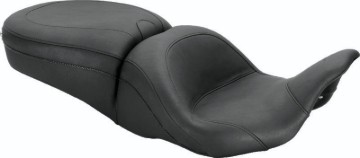 Picture of Mustang 08-21 Harley Electra Glide, Rd Glide, Rd King, Str Glide Lowdown Touring 1PC Seat - Black